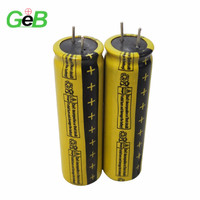 GEB 6000 Cycle LTO 18650 2.4V 1300mAh 1500mAh 10C Factory High Rate Rechargeable Titanate Battery for Solar Energy Storage 2