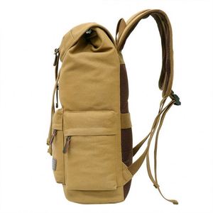 Custom Fashion Waterproof Students <b>School</b> <b>Backpack</b> <b>Large</b> Capacity Men Canvas Travel Retro Hiking Laptop <b>Backpack</b> Bags - Product Image 6