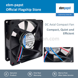 Ebmpapst 8412NH 12V DC 46.5CFM 2.2W 80x80x25mm พัดลมระบายความร้อนตามแนวแกนลูกปืน - Product Image 2