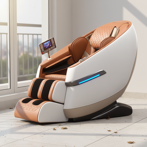Fauteuil de massage complet 4D SL Track avec massage Shiatsu par pétrissage, chauffage, Bluetooth et gravité zéro - Product Image 2