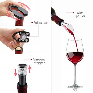 SUNWAY – coffret <span class=keywords><strong>cadeau</strong></span> les meilleurs produits 2022, accessoires de <span class=keywords><strong>cuisine</strong></span>, tire-bouchon électrique, ouvre-vin avec emballage de boîte <span class=keywords><strong>cadeau</strong></span> - Product Image 4