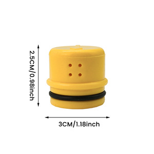 Boquilla de riego para tapa de botella, cabezal rociador de plástico DIY, boquilla portátil para riego de plantas de jardín, para riego de flores en macetas - Product Image 3
