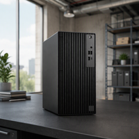 PC Desktop QCT1250 Intel Core I3-14100/8G/512G Komputer Menara Kantor Bisnis