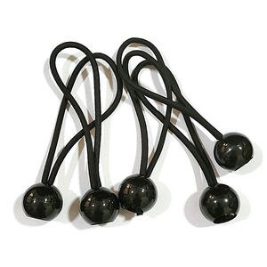 10cm Nylon 4mm Diameter Hoge Veiligheid Goede Elastische Sterke <span class=keywords><strong>Ball</strong></span> Bungee Koorden voor Luifelbevestiging Buiten & Binnen Gebruik - Product Image 1