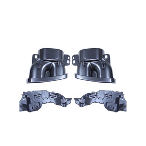 Sortie d'usine fibre de carbone B Style lèvre de diffuseur arrière pour <span class=keywords><strong>Mercedes</strong></span> Benz classe E W213 diffuseur 2016-2020 avec embouts d'échappement - Product Image 6