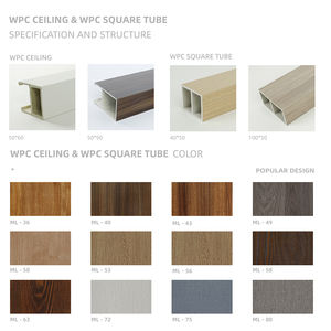 Panel de Pared Interior 3D Acanalado de WPC, Insonorizado, Resistente a la Humedad, Alternativa a la Madera, Decoración para Sala de Estar y Dormitorio - Product Image 5