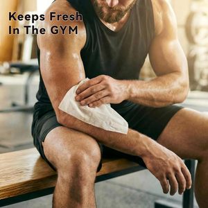 Salviette Corpo XL Senza Risciacquo, Confezione da 10, per Adulti, Doccia, Bagno, Anziani, Viaggi, Campeggio, Palestra, Auto e Persone Allettate - Product Image 6