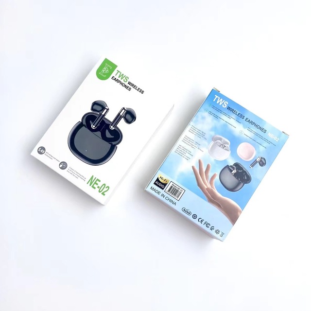 TWS In-ear Earbuds NE02 BT5.2 JL Chipset Sports Gaming IPX4 Waterproof 3 Colors Type-C Charging 10-15 Hours Battery Digital