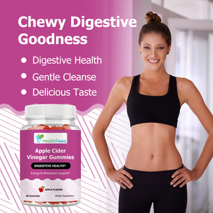 High Quality Apple Cider Vinegar Gummies with Apple Cider Vinegar Healthy Digestion Supports Metabolic Function Gummies - Product Image 6
