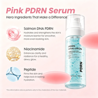 Esens Wajah PDRN Multi-Ingredient dengan Serum Tekstur Ringan Sodium DNA untuk Mendukung Kulit dan Melembapkan Tahan Lama