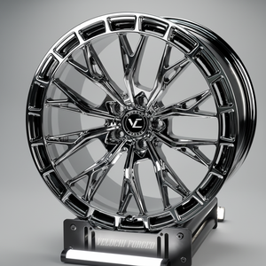 Rines de Aluminio Cromado Forjados Personalizados <span class=keywords><strong>VLC</strong></span> de 19, 20, 21 y 22 Pulgadas con Diseño Multirradio para Autos de Lujo Mercedes W205, W206 y W213 - Product Image 2