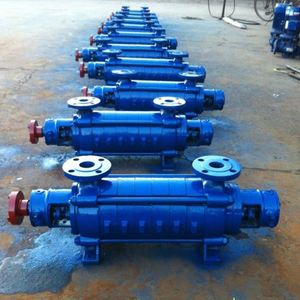 Pompe centrifuge multi-étages horizontale à segments, raccordement à bride, moteur tout cuivre, pour chaudière - Product Image 1