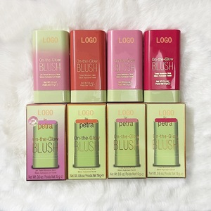 Multiusos Natural Mate Impermeable <span class=keywords><strong>Crema</strong></span> Belleza Blush Stick Etiqueta privada Larga duración Suave Cheek Stick Blush - Product Image 1