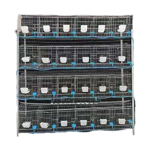 Yüksek Kaliteli Endüstriyel Üretim Tavşan Kafesleri Ticari Endüstriyel Çiftlik Tavşan Kafesi Tel Örgü Hayvan Kafesleri - Product Image 1