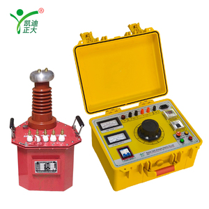 เครื่องทดสอบฉนวนไฟฟ้ากระแสสลับ/กระแสตรงแรงดันสูง KDYD 10kVA/100kV แบบน้ำมัน  สำหรับทดสอบฉนวนไดอิเล็กทริกในช่วงความถี่กำลังไฟฟ้า ชุดทดสอบฮิปอต - Product Image 3