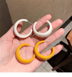 Fashion Acrylic <strong>Earrings</strong> C-shaped <strong>Earrings</strong> <strong>for</strong> <strong>Women</strong> Wholesale N240256 - Product Image 4