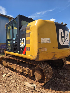 Excavatrice sur chenilles Caterpillar 315E d'occasion, faible nombre d'heures, débit de pompe de 276 L/min pour le terrassement et l'aménagement paysager - Product Image 6