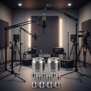 Adaptateur de support de micro 5/8 mâle vers 3/8 femelle, connecteur de conversion de filetage en alliage de zinc pour supports de micro, bras articulés, supports de caméra - Product Image 2