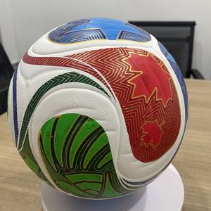 Wholesale High Performance PU Soccer Ball Customized Logo Style Official <b>Size</b> <b>Football</b> - Product Image 5