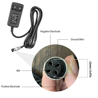 Adaptateur secteur pour console de mixage, alimentation 15V 230mA, universel, connecteur rond 4 broches pour 16 canaux, entrée 100-240V, prise EU
