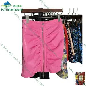 Wholesale cotton skirt short used clothes a grade second hand clothes england used clothing in bales