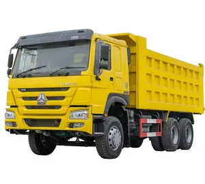 Used Sinotruk Howo 6x4 Dump Truck 25 Tons Heavy Manual 371hp Engine Transport Sand Tipper for Sale