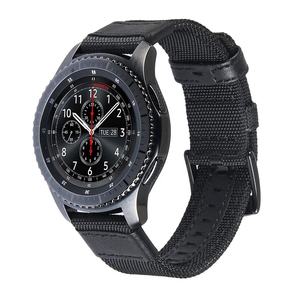 <span class=keywords><strong>Bracelet</strong></span> en Nylon et Cuir Véritable pour <span class=keywords><strong>Samsung</strong></span> <span class=keywords><strong>Galaxy</strong></span>, <span class=keywords><strong>Bracelet</strong></span> de Montre <span class=keywords><strong>Active</strong></span> <span class=keywords><strong>2</strong></span> Amazfit GTR, <span class=keywords><strong>Bracelet</strong></span> GT <span class=keywords><strong>2</strong></span>, 20mm, 22mm, 24mm - Product Image 2