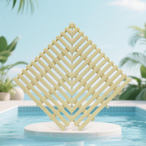 Grille de piscine antidérapante <span class=keywords><strong>en</strong></span> <span class=keywords><strong>plastique</strong></span> pour débordement, accessoires de piscine <span class=keywords><strong>en</strong></span> gros pour usine - Product Image 1