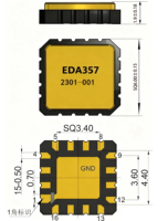 Capteurs de mouvement et d'accélération à montage en surface SPI 5V ZhongHong EDA357, puces IC en boîtier CLCC16