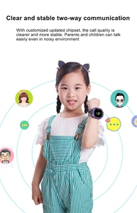 Q19 bambini ragazze ragazzi bambini SOS fotocamera GSM LBS GPS Tracker sveglia 2G smart watch <span class=keywords><strong>con</strong></span> telefoni cellulari sim card smartwatch - Product Image 4