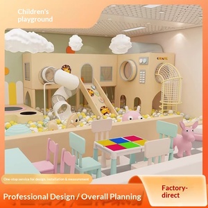 Aire <span class=keywords><strong>de</strong></span> jeux intérieure pour enfants, petit bureau <span class=keywords><strong>de</strong></span> vente, mezzanine, équipement <span class=keywords><strong>d</strong></span>'amusement, combinaison toboggan et installations <span class=keywords><strong>d</strong></span>'escalade - Product Image 5