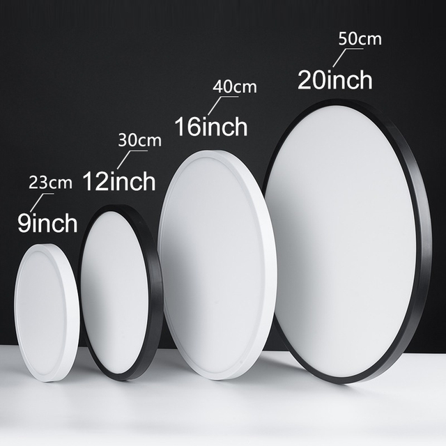 Factory Wholesale Ultra-Thin Modern LED Ceiling 24W 28W 38W 48W Smart App Switch Remote Control Minimalist Design Style White