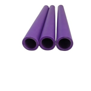 Tube <span class=keywords><strong>PVC</strong></span>/PP/PE Couleur Personnalisée Violet Rose 1 Pouce SCH <span class=keywords><strong>40</strong></span> Vinyle Extrudé Découpé Moulé Certifié ISO9001:2015 ODM OEM Échantillons Gratuits - Product Image 4