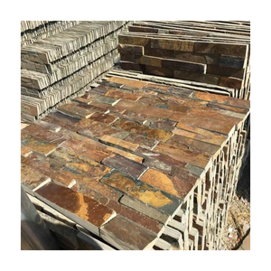 Revestimiento de pared Exterior de <span class=keywords><strong>piedra</strong></span> de suministro de fábrica, <span class=keywords><strong>precio</strong></span> barato <span class=keywords><strong>piedra</strong></span> de cultivo de pizarra Natural/ - Product Image 1