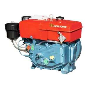 Power Value Single Cylinder 4-stroke Vertical Shaft Diesel Engine, Model 186F Diesel Engine Electric Start