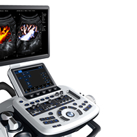 Equipo de Ultrasonido Doppler Color 4D HD para Diagnóstico Clínico, Montado en Carro, para Uso Humano y Veterinario