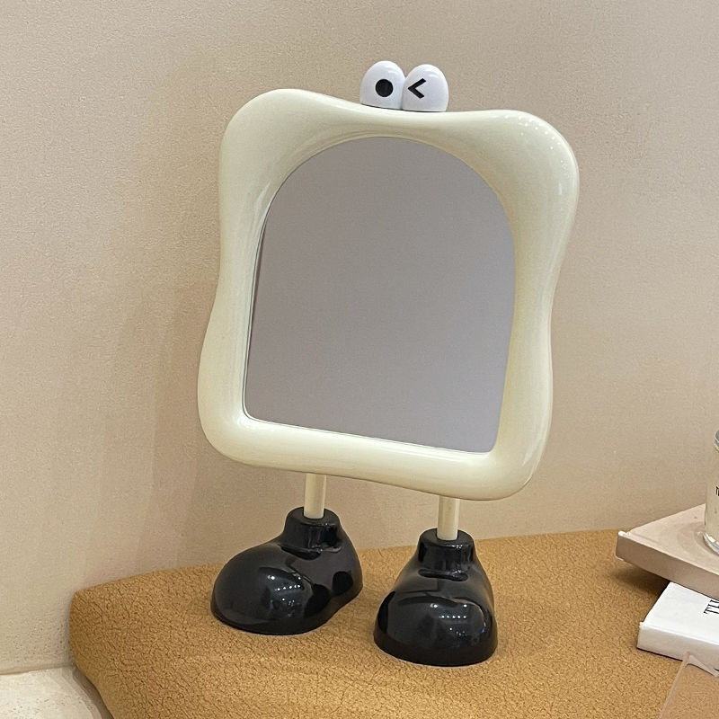 [Blanc] Grand miroir de maquillage pour les yeux (style Instagram)