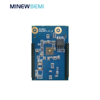 MT7628NN-MS93MFZ nirkabel WiFi AP modul IEEE802.11b/g/n USB 580MHz modul UART untuk Router Relay pengawasan