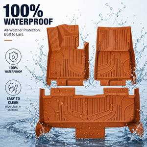 Tapetes Ecológicos 3D de TPE para Auto, Antideslizantes e Impermeables, para Toyota Highlander 2020-2024 - Product Image 2