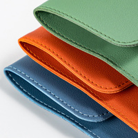 Carpeta de archivos con logotipo personalizado, suministros de oficina, bolso de mano de cuero PU, portadocumentos A4, bolsa organizadora