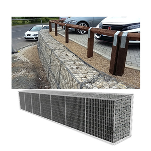 Boîte de gabions plaqués en zinc, 10 pièces, <span class=keywords><strong>pour</strong></span> le remplissage de la <span class=keywords><strong>pierre</strong></span> brasée, haute qualité, 2m X 1m X 1m - Product Image 4