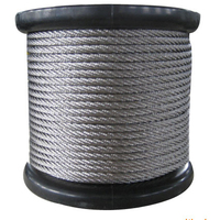 7*7 1.2mm SUS 316 Stainless Steel Wire Rope