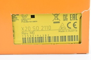 Modul Output Aman Otomatisasi PLC X20 so 2110 X20SO2110 RevM0 - Product Image 2