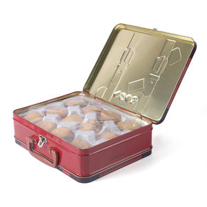 Biscuits au beurre danois certifiés directement de l'usine dans une boîte de poche Texture croustillante avec goût sucré Boîte emballée sans sucre de glucose - Product Image 2