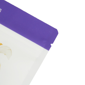 Custom stand up sacchetto di imballaggio di avena in plastica trasparente semi di noci tostate cibo grano intero arrotolato sacchetto di avena con cerniera - Product Image 6