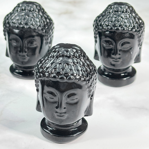 <span class=keywords><strong>Prix</strong></span> usine naturel noir <span class=keywords><strong>obsidienne</strong></span> tête de bouddha rubrique cristal artisanat <span class=keywords><strong>obsidienne</strong></span> sculpture pour la décoration de la maison - Product Image 2