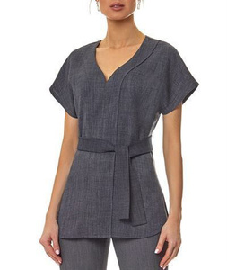 Uniformes Médicos Elegantes, Conjuntos de Uniformes Quirúrgicos, Uniformes Personalizados con Logotipo, Uniformes de Manga Corta al por Mayor, Túnica para <span class=keywords><strong>Spa</strong></span>, Salón de <span class=keywords><strong>Belleza</strong></span> - Product Image 3
