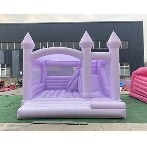 Château <span class=keywords><strong>gonflable</strong></span> adulte bleu pastel Offre Spéciale <span class=keywords><strong>gonflable</strong></span> et maison de rebond avec la glissière - Product Image 3