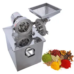Factory Direct Industrial Hammer Mill Grain Chili Spice Universal Dry High Speed Automatic Herbal Grinding Machine