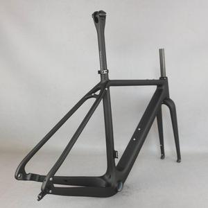 Bicicleta de Gravel 2020 de Fibra de Carbono con Cableado Interno, Cuadro de Carbono Completo, 700*45c, Ciclocross GR040 - Product Image 2
